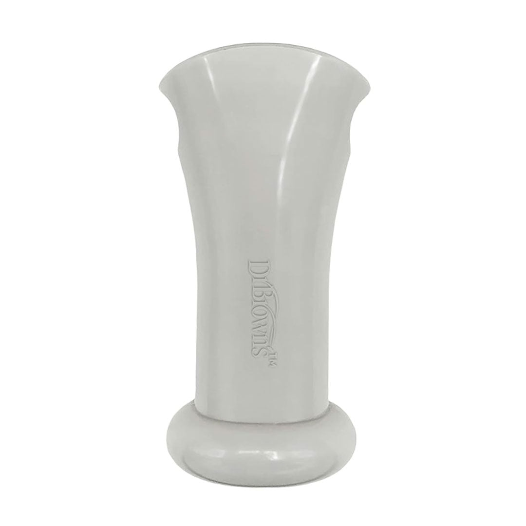 Tijeras con punta redondeada para manicura del bebé, mango en silicona 100% libre de BPA, hojas curvas, fácil agarre antideslizante, hechas en material de alta calidad - Dr Brown's