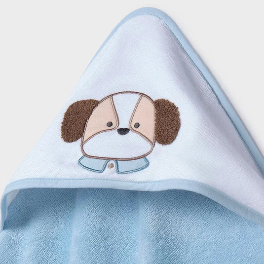 Toalla con capucha diseño de animalitos para bebé - Mayoral