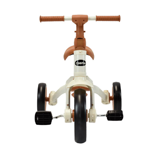 Triciclo paseador 4 en 1 Cosmos para niño, con manillar de empuje ajustable, resistente y fácil de transportar - Priori