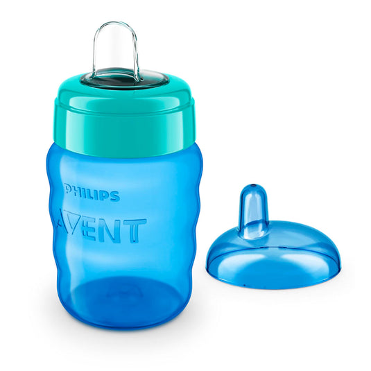 Vaso para jugo con boquilla suave, vaso de 260ml con boquilla en silicona 100% libre de BPA, con sistema para beber a sorbos - Philips Avent