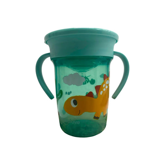 Vaso estampado 360° antiderrames con agarraderas - Mumlove