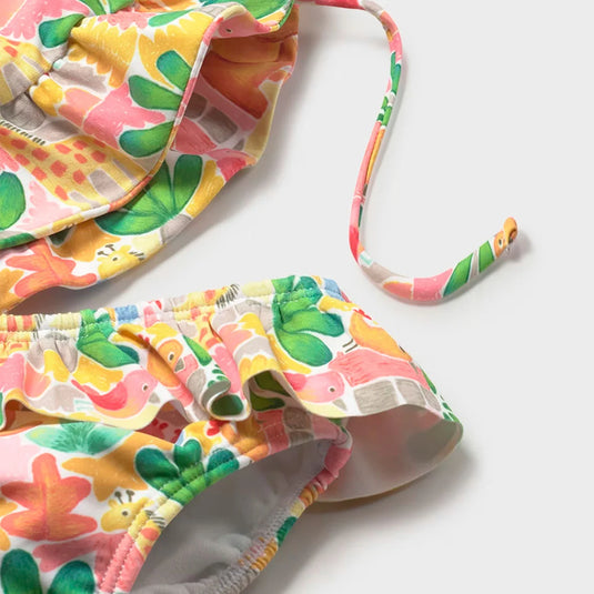 Vestido de baño 3pz con bolero diseño estampado - Mayoral