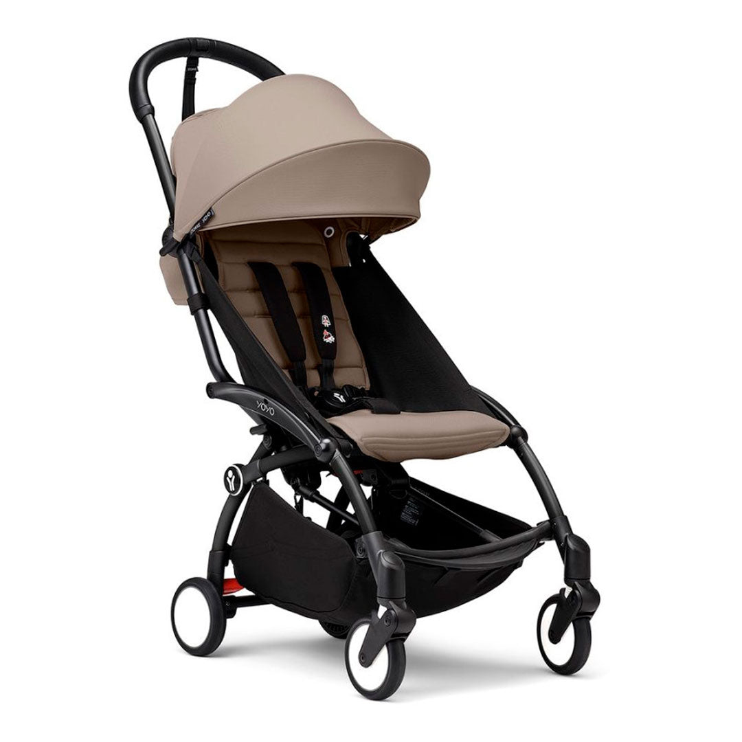 Coche paseador YoYo3 BabyZen 6 M +, paseador con plegado tipo maleta, versátil, ultra compacto y súper resistente, plegado a equipaje de mano y respaldo reclinable multiposición - YoYo3