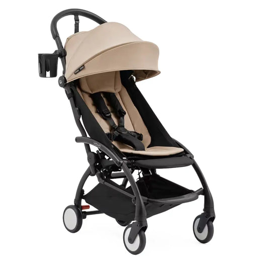 Portavasos para coche de paseo YOYO, se engancha en varias posiciones del chasis, para bebidas de padres e hijos - Stokke