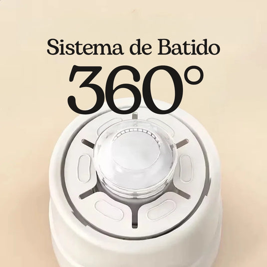 Agitadora de teteros automática USB, mezcla sin grumos ni espuma
