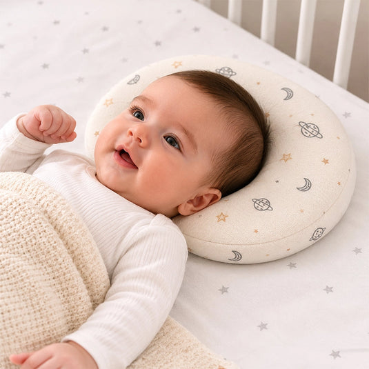 Almohada moldeadora anatómica para prevenir cabeza plana - Nubba