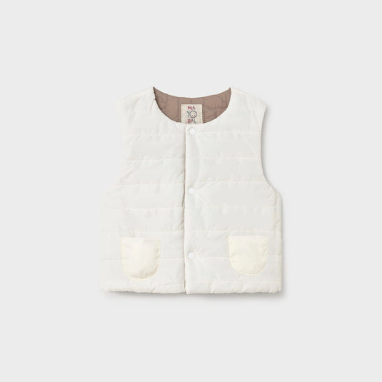 Chaleco reversible acolchado unisex recién nacido - Mayoral