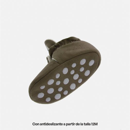 Zapatitos gamuza Cozy World - Edición Limitada, color Chai - Kings & Rebels