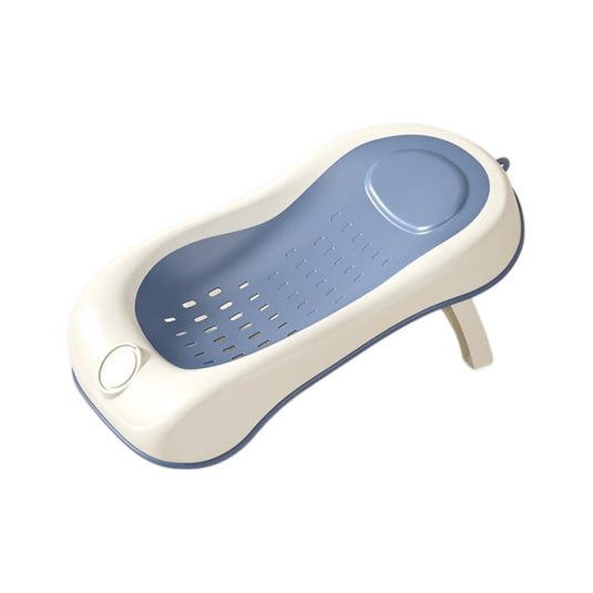 Soporte de baño antideslizante para bebé, plegable, con respaldo ergonómico