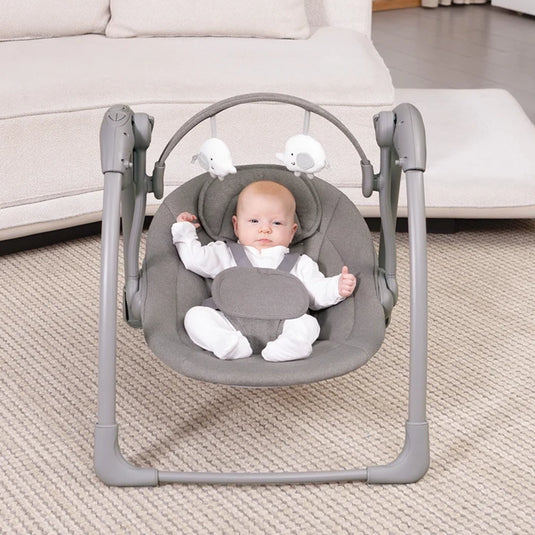 Mecedora automática para bebé con timer y música, hasta 11kg