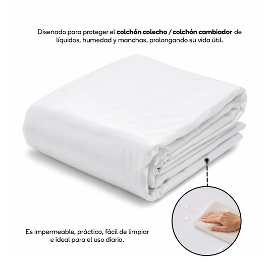 Protector de colchón impermeable para Colecho y cambiador, 45x80 cm - Nubba - Cocco Semana 2026