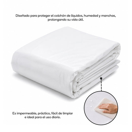 Protector de colchón impermeable para Corral, 70x100 cm - Nubba
