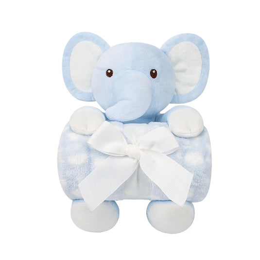 Set de manta y peluche animalito para bebé, manta de 100x75 cm con caja de regalo - Cocco Semana 2026