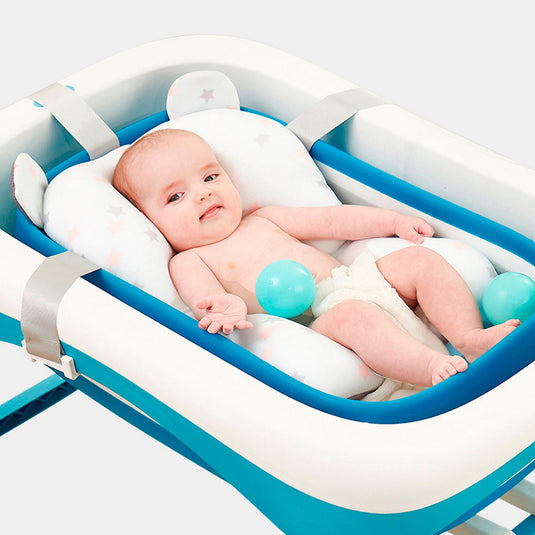 Almohadilla de bañera para recién nacido. Suave, antideslizante, de fácil secado