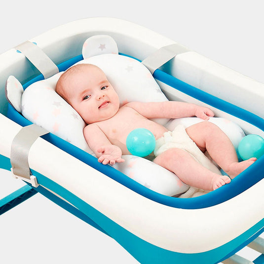 Almohadilla de bañera para recién nacido. Suave, antideslizante, de fácil secado