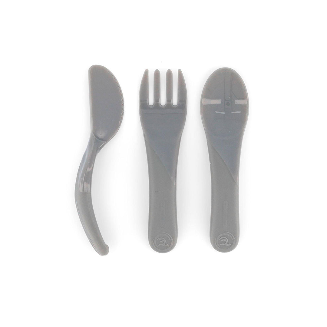 Kit de cubiertos en plástico libre de BPA, ergonómicos, ideales para bebés 6m+ - Twistshake