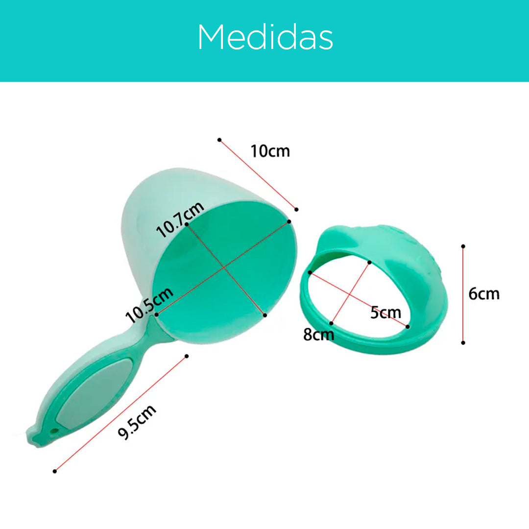 Regadera para bebé de cascada
