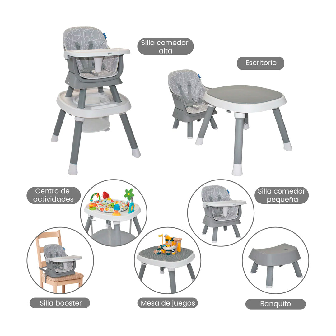 Silla comedor 7en1 de PRIORI