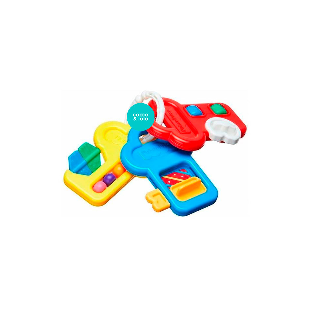 Llavero de actividades con mordedor para beb Fisher Price