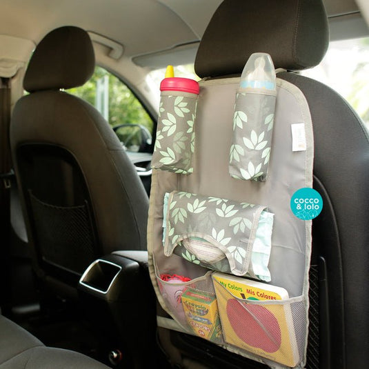 Organizador para carro, multiples compartimentos, tela facil de limpiar - Toral