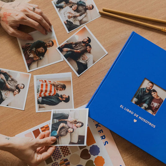 El Libro de Nosotros: álbum de pareja para fotos, cartas y recuerdos