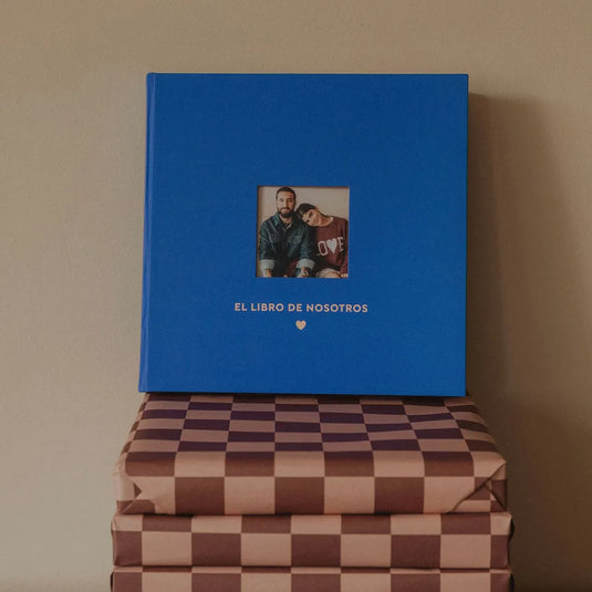 El Libro de Nosotros: álbum de pareja para fotos, cartas y recuerdos
