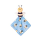 Manta apego con forma de figuras y colores vibrantes - Hudson Baby