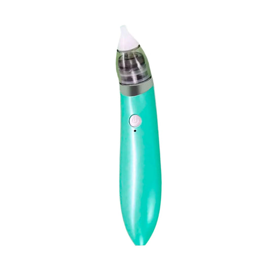 Aspirador nasal eléctrico para bebé, recargable por USB, con punta en silicona suave