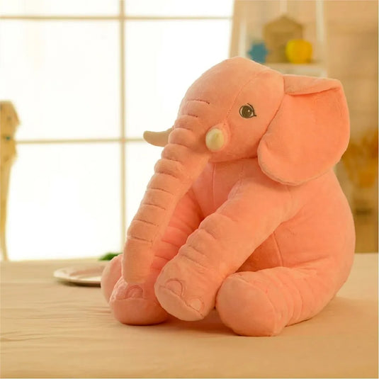Almohada Antirreflujo de peluche elefante, con sonido y 100% antialérgico