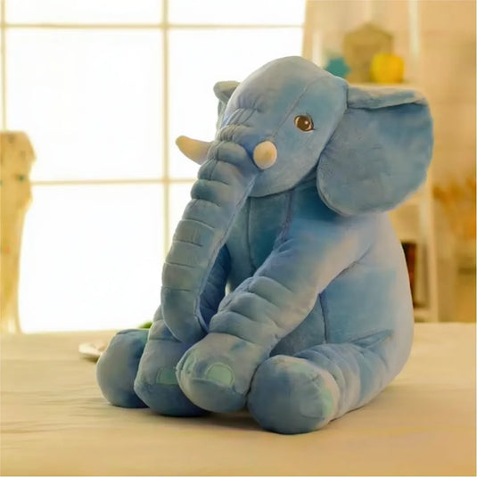 Almohada Antirreflujo de peluche elefante, con sonido y 100% antialérgico