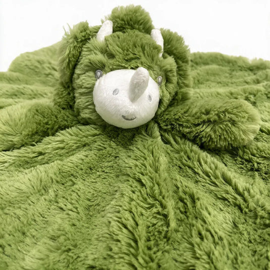 Mantita de apego para bebé de peluche suave con cabecita de animalito, disponible en varios diseños