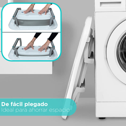 Bañera para bebe plegable con termómetro y almohadilla antideslizante