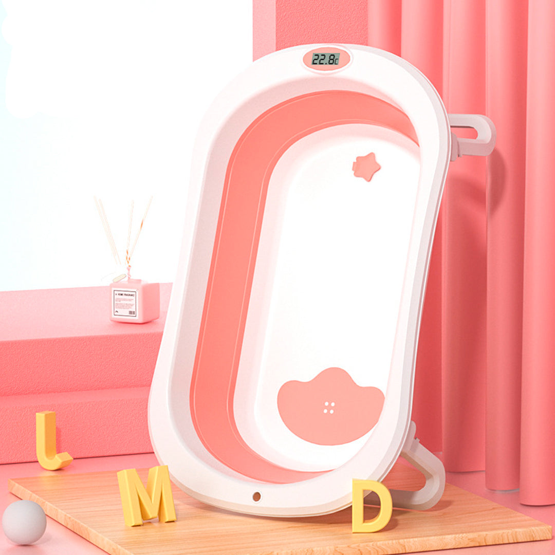 Bañera con termómetro y accesorios – Loop Baby