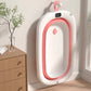 Bañera plegable para bebés con termómetro digital