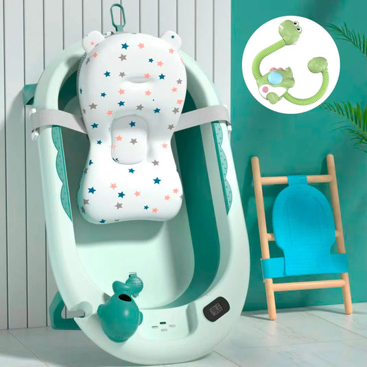 Combo de bañera con almohadilla y ducha eléctrica - Ocean