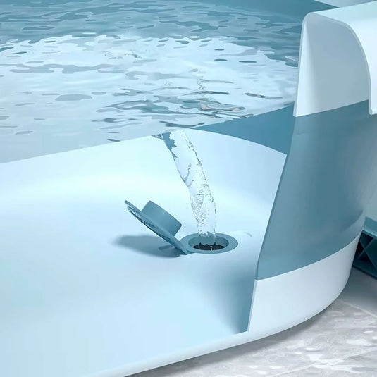 Combo de bañera con almohadilla y ducha eléctrica - Ocean