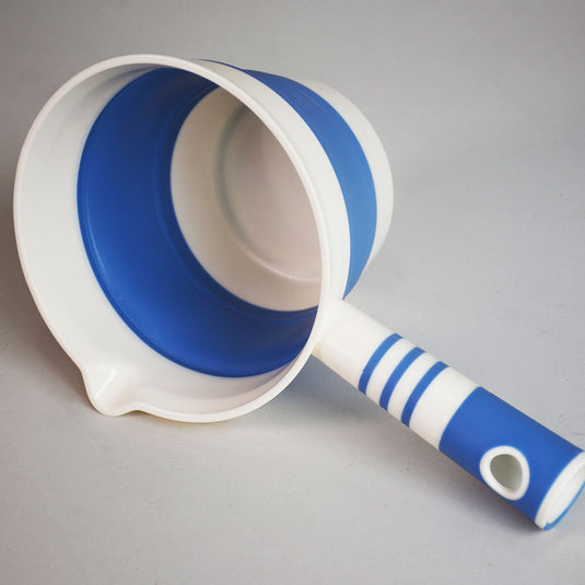 Combo de bañera plegable con accesorios para bebé, soporte para jabón, balde, regadera y gorro para el baño, plegado compacto para facilitar su guardado, con soporte para el bebé, juguetes de bañera incluidos - Micobabys