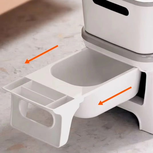 Baño portátil de entrenamiento diseño de sanitario para bebé, recipiente removible para desechos, fabricado en material resistente, base antideslizante, bacinica de entrenamiento para niños