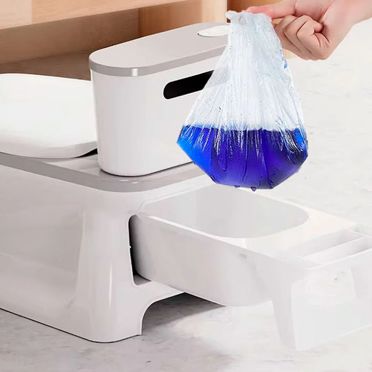 Baño portátil de entrenamiento diseño de sanitario para bebé, recipiente removible para desechos, fabricado en material resistente, base antideslizante, bacinica de entrenamiento para niños