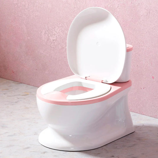 Baño portátil de entrenamiento diseño de sanitario para bebé, recipiente removible para desechos, fabricado en material resistente, base antideslizante, bacinica de entrenamiento para niños