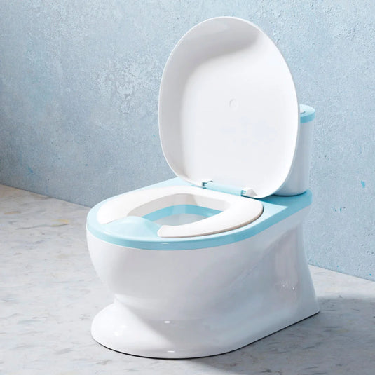 Baño portátil de entrenamiento diseño de sanitario para bebé, recipiente removible para desechos, fabricado en material resistente, base antideslizante, bacinica de entrenamiento para niños