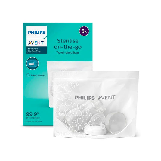 Bolsas esterilizadoras para microondas, paquete x5 bolsas reutilizables - Philips Avent - Cocco Semana 2026