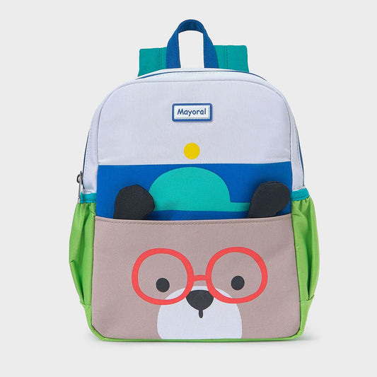 Bolso con diseños coloridos para bebé, mochila ideal para la guardería, con correas ajustables - Mayoral