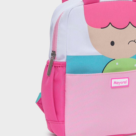 Bolso con diseños coloridos para bebé, mochila ideal para la guardería, con correas ajustables - Mayoral