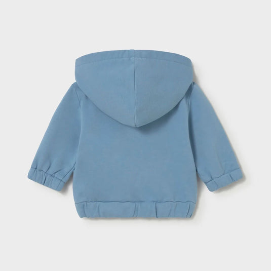 Buzo estilo sudadera color plano cierre para bebé - Mayoral