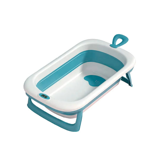 Bañera plegable con termómetro