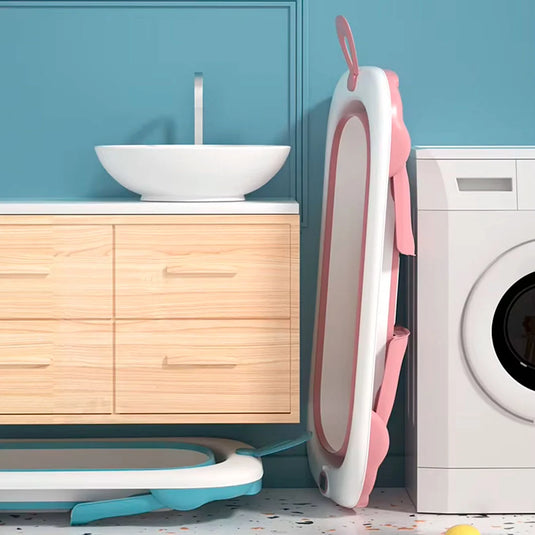 Bañera plegable con termómetro