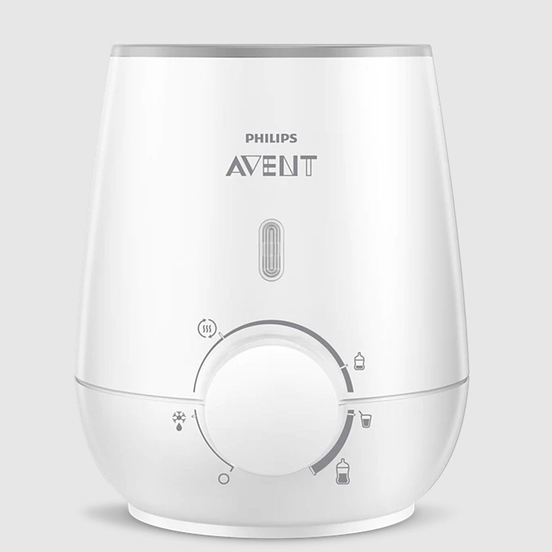 Calentador rápido de teteros, calienta en 3 minutos el biberon del bebé, con ajuste de descongelamiento ideal para el banco de leche, 100% libre de BPA - Philips Avent