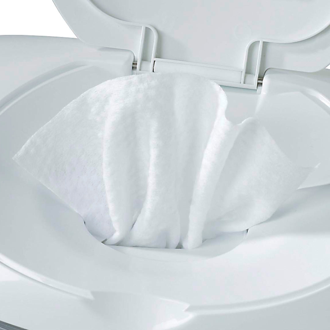 Dispensador de toallas húmedas blanco