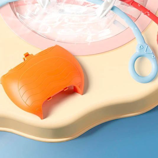 Cangrejo sensorial mordedor colorido - Pull String